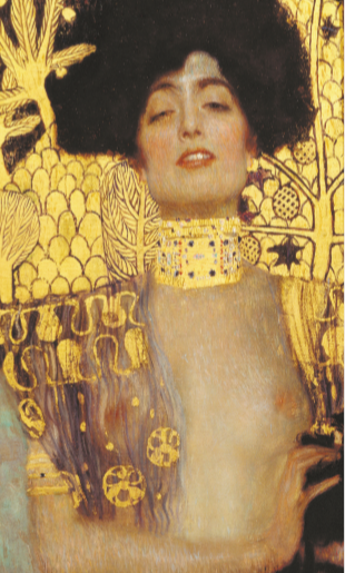 구스타프 클림트, 「유디트Ⅰ」(일부), 캔버스에 오일, 84×42m, 1901.