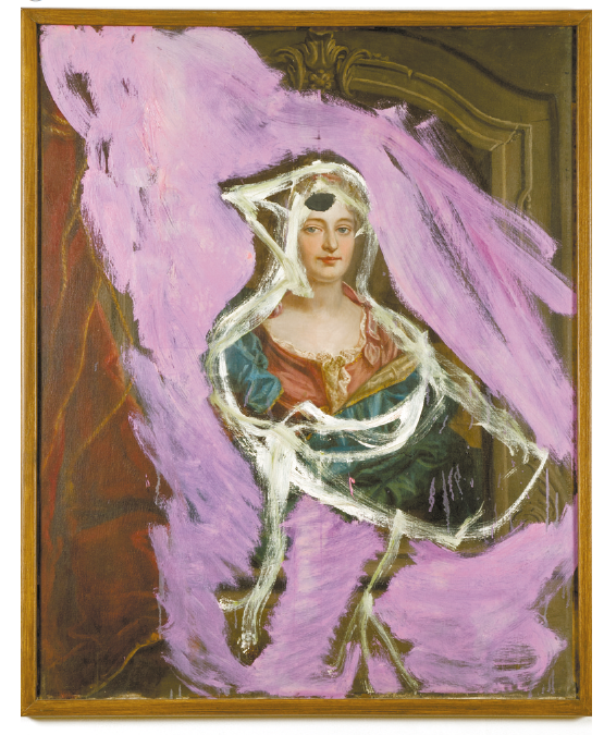 ③「무제(미완의 형태 파괴)」, 1962, 캔버스에 유채, 122 x 97 cm, 욘 미술관 소장