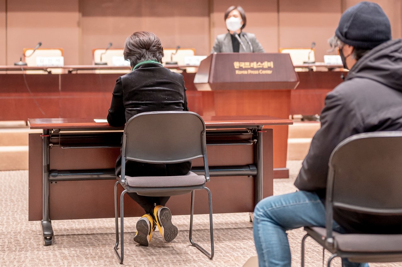 9일 심상정 후보가 서울시 프레스센터에서 열린 불평등·양극화 해소 토론회에 참석했다.