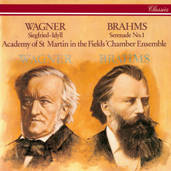 19세기 독일 음악계는 요하네스 브람스의 절대음악과 리하르트 바그너의 표제음악 진영으로 나뉘었다. 두 진영은 낭만주의 시대 음악에 있어 각각 전통과 혁신을 표방했다. 사진출처 a앨범 Brahms: Serenade No. 1/Wagner: Siegfried Idyll